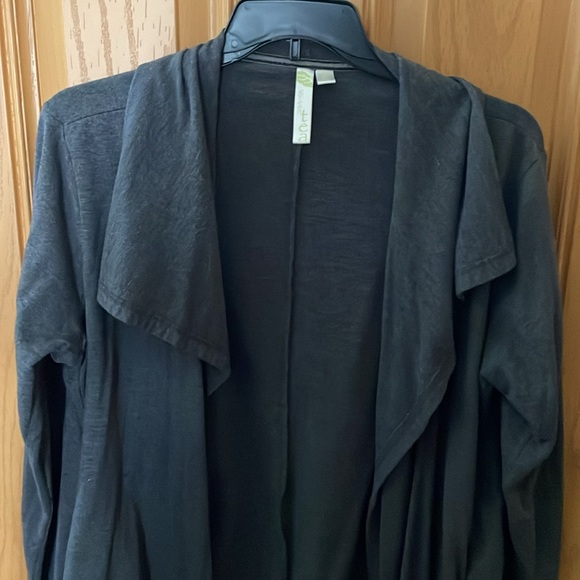 Green Tea Women’s Gray Cardigan XXL - Picture 2 of 6